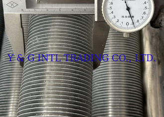 Beveled End Treatment Finned Tube for Increased Heat Transfer Surface Area