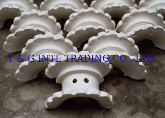 Customized Size Ceramic Random Packing For Stripping Tower And Scrubbing Tower