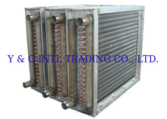 3 - 25mm Fin Pitch Heat Exchanger Equipment Copper Fin Tube Air Cooler
