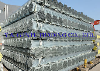 Construction Building Materials OD12.7mm Pre Galvanized Steel Pipe Grades Gas Line