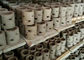 Heat Endurance Ceramic Random Packing , Ceramic Pall ring For High Pressure Towers