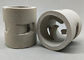 Light Grey Ceramic Random Packing High Mechanical Strength Resist High Temperature