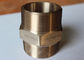 Precision Fittings And Flanges Copper Alloys Double Nipple Auto Parts ISO9001