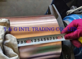 3000mm C12200 Copper Alloy Tubing Cold Rolled Inner Diameter Customized