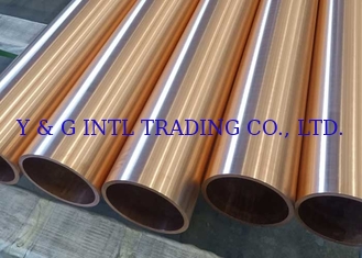 Customized Outer Diameter Copper Alloy Pipe Astm B75 C12200 For Industrial Use