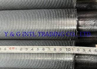 Expanded End Treatment High Frequency Welded Finned Tube with Fin Thickness 0.3mm 1mm