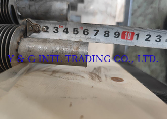 Round Finned Tube Stainless Steel Beveled End 12.7mm/15.88mm