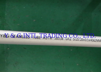 Round Polished Titanium Tubing Alloy Seamless Welded 0.1% Impurity