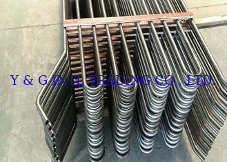 Customized U Bend Tube Pickled / Bright Annealed Stainless Steel Material