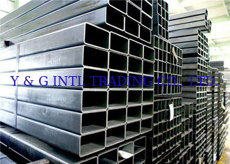 Rectangular Steel Astm A500 Tubing ERW Structural Mild Steel Material