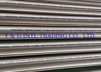 ASTM B829 B751 Nickel 200 Tube UNS N02200 Ni 99.0 Diameter 50.8mm Wall Thickness 1.65mm