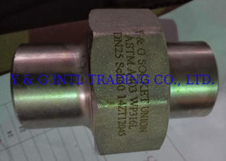 Union Pipe Socket Fittings And Flanges Flat Seat Pipe Union Forged Fitting
