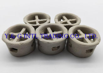 Chemical Industry Ceramic Random Packing Ceramic Cascade Mini Ring