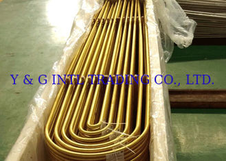 Heat Exchanger Seamless U Bend Copper Alloy Tube
