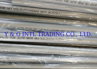 Ta1 / Ta2 ASTM B338 3 Inch Seamless Titanium Pipe