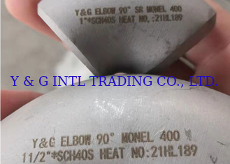 Astm B366 Butt Welding Fittings Monel 400 Inconel 600 Incoloy 825 Alloy 20
