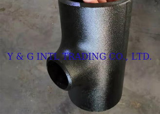 Asme B16.9 Carbon Steel Pipe Fitting Seamless Straight Reducing Tee Sch40 Dn50 Astm A234 Wpb Butt Weld