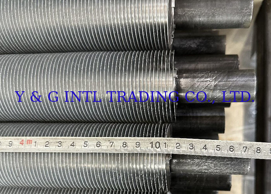 Beveled End Treatment Finned Tube for Increased Heat Transfer Surface Area