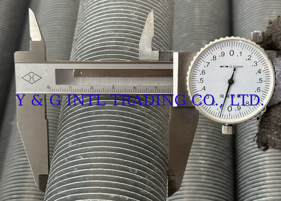 Expanded End Treatment High Frequency Welded Finned Tube with Fin Thickness 0.3mm 1mm