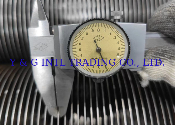 Efficiency HF Fin Tube For Extreme Temperature Range Round Shape Ply Wooden Case Packaging