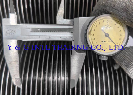 Stainless Steel Hf Fin Tube 0.3-1mm Fin Beveled End Treatment
