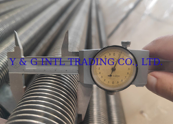 High Temperature Finned Tube HF Carbon Steel Fin YG Plain End Stainless Steel Fin