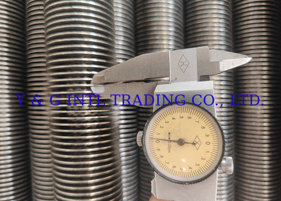 High Temperature Finned Tube HF Carbon Steel Fin YG Plain End Stainless Steel Fin