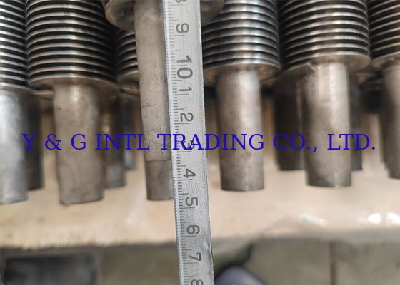 Frequency Finned Tube For Extreme Temperatures Customizable Plain And Beveled End Tubes