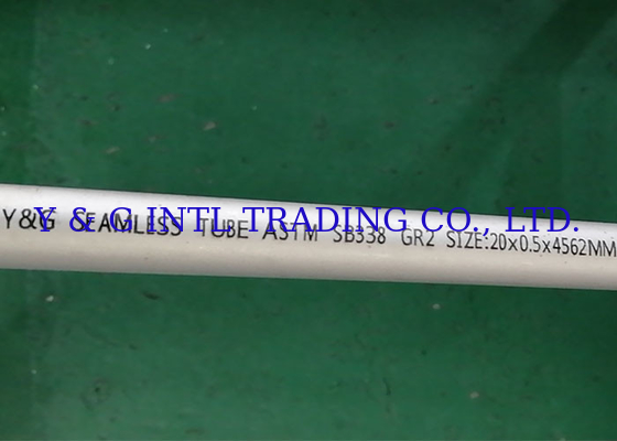 Round Polished Titanium Tubing Alloy Seamless Welded 0.1% Impurity