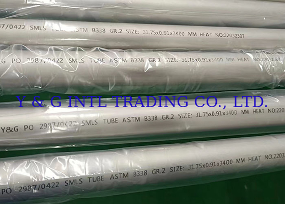 Precision Cold Rolled Titanium Alloy Tube with Low 1% Impurity