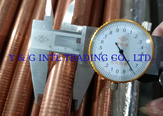 Stainless Steel HF Finned Tube With Fin 0.3mm To 1mm For Heat Exchange