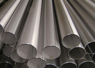 INCONEL 617 Brushed Nickel Pipe , Nickel Silver Tubing Rolling Or Drawing Type