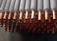 Professional Aluminum / Copper Pipe With Fins In Automotive Engineering