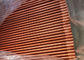 Air Cooled Low Finned Tube Extruded Copper Material 10-38mm OD For Condenser