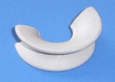 Open - Hole Ring Alumina Ceramic Packing Good Thermal Shock Resistance