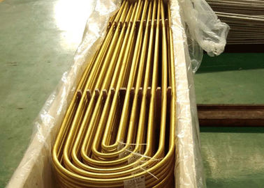 Heat Exchanger Seamless U Bend Copper Alloy Tube