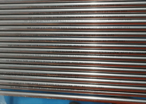 316L A213 OD 6MM Stainless Steel Tubing