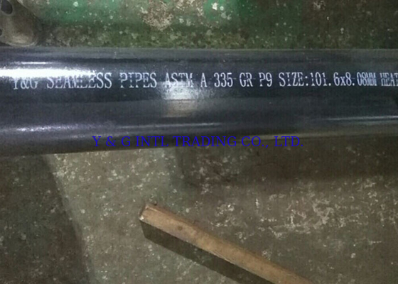 Astm A335 2mm Seamless Alloy Steel Pipe P9 P11 P12 P22