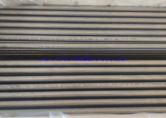 Uns N04400 U Stainless Steel Heat Exchanger Tubes For Oil Gas Industry