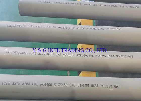 Astm B163 Uns N04400 Monel Tubing Seamless For Condenser Heat Exchanger