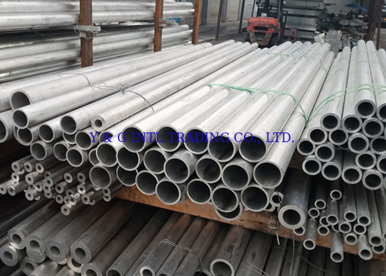 JIS Aluminium Round Pipe 7046 32Mm Thin Wall 2024 5083 Sliver Anodized